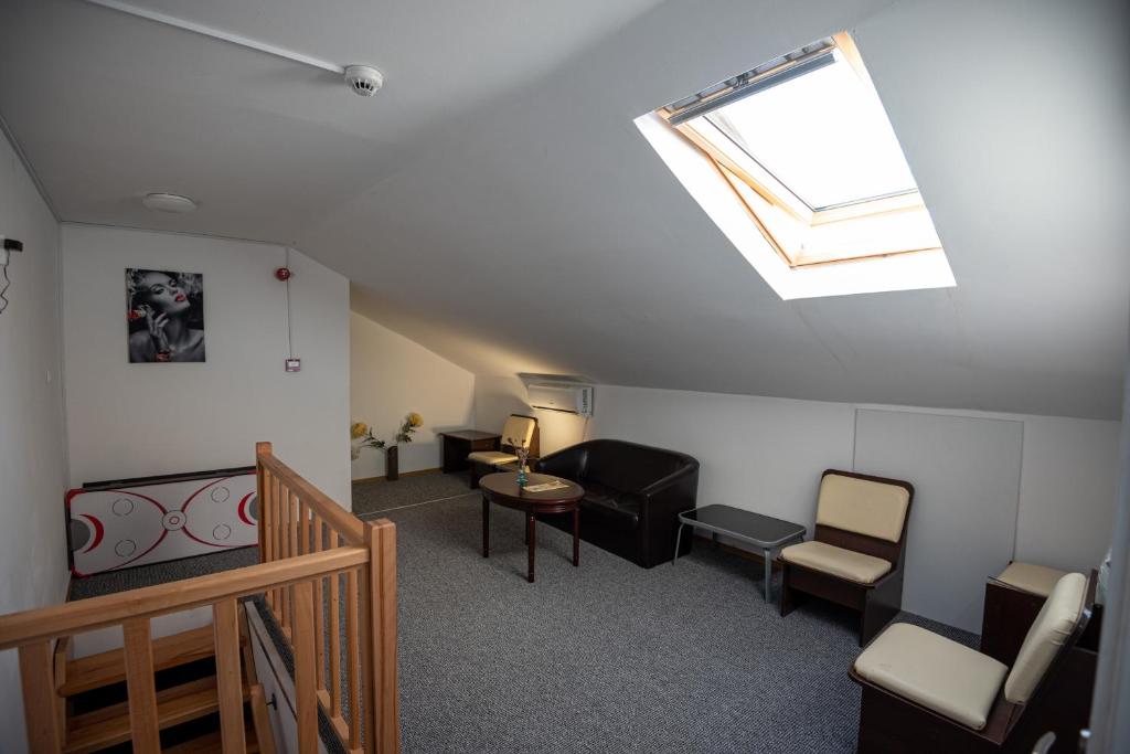 Mansardă - zonă de relaxare